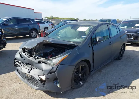 2017 Toyota Prius Three Touring из США, поврежденный, VIN JTDKARFU0H3048712